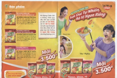 Quảng cáo Mì không chiên 365: Vi phạm luật cạnh tranh?
